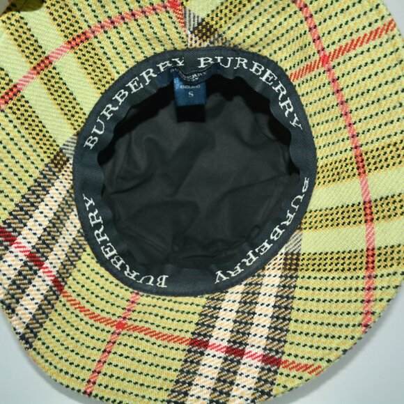 NWT AUTHENTIC BURBERRY WOOL BUCKET HAT - Picture 3 of 4